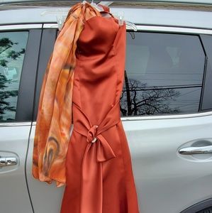 Beautiful Bridesmaid Halter Dress